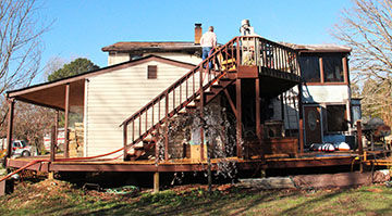 Two escape burning home in Dittmer